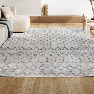 Moroccan Hype Boho Vintage Diamond Area Rug